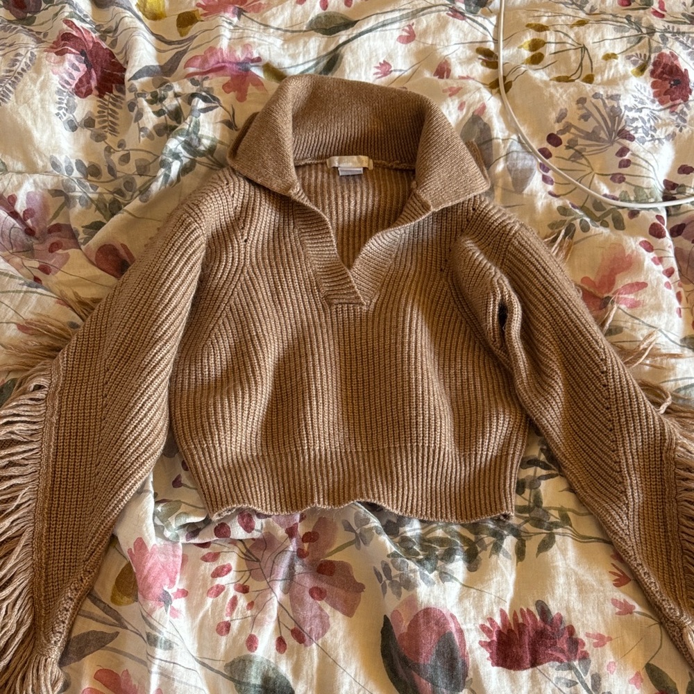 Design History Brown Cowl Neck Sweater LIKE NEW